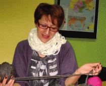 KREATIVNOST JEDNE NIŠLIJKE: Arhitekta plete šalove