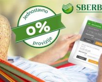 Tokom leta plaćajte račune bez provizije uz Sberbank Online
