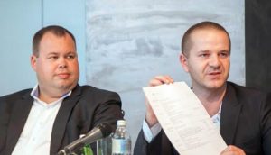 Martin Navratil i Marko Carević, direktor marketinga Telenor banke