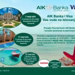 Nagradna igra: AIK banka i Visa vode na letovanje