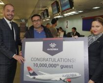 Desetmilioniti putnik u Er Srbiji