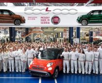 Petstohiljaditi primerak automobila FIAT 500L