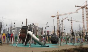 Grad u izgradnji, ali su dečja igrališta i obdaništa već uređena