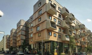 Grad čini puno manjih blokova koji su različito uređeni