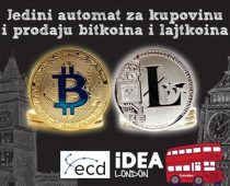 Bankomat za kupovinu i prodaju „valuta za novu generaciju“
