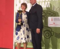 Pehar za Crédit Agricole, banku partnera 85. Međunarodnog sajma poljoprivrede