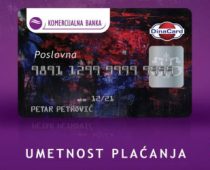 Komercijalna banka izdaje poslovnu DinaCard karticu
