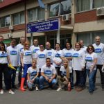 Uređeno dvorište Instituta za majku i dete u Beogradu