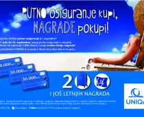 Nagradno takmičenje ”Unika putno osiguranje kupi, nagrade pokupi”