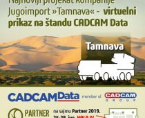 Namenska rešenja, virtuelna realnost u prikazivanju proizvoda i digitalna transformacija u vojnoj industriji na štandu CADCAM Data na Sajmu naoružanja  i vojne opreme u Beogradu