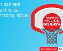 Dinarski keš kredit Unikredit banke do tri miliona dinara i periodom otplate po meri klijenata