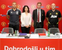 Eurobank dovela Mančester junajted školu fudbala u Srbiji