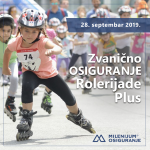 Milenijum zvanično osiguranje Rolerijade Plus