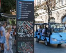 “Vrabac servis” počeo sa radom uz podršku NIS-a Električna vozila za prevoz građana u centru Beograda