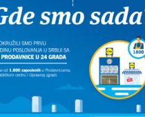 Lidl slavi prvu godinu u Srbiji!