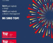 Kompanija PEPSICO Zapadni Balkan i ove godine dobitnik Top Employer priznanja