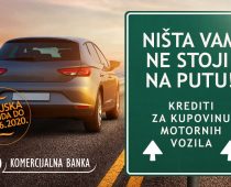 Krediti za kupovinu motornih vozila u Komercijalnoj banci