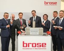 Brose postavio kamen temeljac za fabrički kompleks u Srbiji   