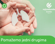 Donacija Vojvođanske banke od milion dinara za kupovinu respiratora