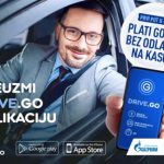 Beskontaktno plaćanje uz Drive.Go mobilnu aplikaciju na NIS Petrol i GAZPROM benzinskim stanicama