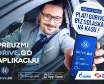 Beskontaktno plaćanje uz Drive.Go mobilnu aplikaciju na NIS Petrol i GAZPROM benzinskim stanicama