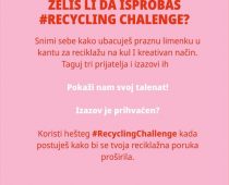 Akcija “Svaka limenka se računa”: Povećanje svesti o recikliranju kroz zabavu  