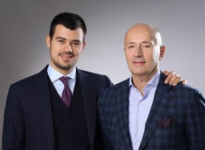 Miodrag Kostić, predsednik MK Group i Aleksandar Kostić, potpredsednik MK Group