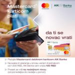 Koristite Matercard debitne platne kartice AIK Banke i ostvarite  povraćaj sredstava