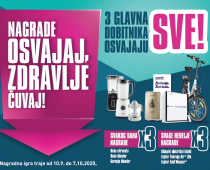 Nagrade osvajaj, zdravlje čuvaj