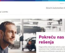 Bosch: Auto delovi – nova internet stranica