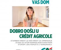 Krediti Crédit Agricole banke za kupovinu i opremanje stana po istoj ceni