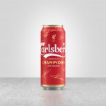 Partnerstvo Carlsberga i Liverpula: Ograničena serija šapionske limenke piva