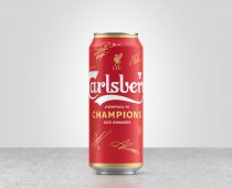Partnerstvo Carlsberga i Liverpula: Ograničena serija šapionske limenke piva