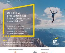 EY otvara novi ciklus programa za priznanje EY Preduzetnik godine