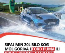 Gorivo sipaj i osvoji automobil Ford Puma
