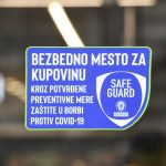Prvi maloprodajni lanac u Srbiji kome je potvrđeno ispunjavanje mera zaštite u borbi protiv virusa COVID-19