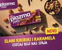 Plazma Stiksi sa slanim kikirikijem i karamelom – novi ukus koji nas spaja