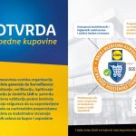 Priznanje kao potvrda bezbedne kupovine u Lidlu