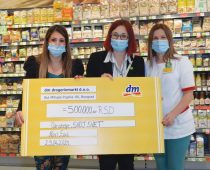 Kompanija dm donirala robu od milion dinara ustanovama u Novom Sadu