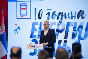 Dušan Jakovljević, stipendista kompanije NIS