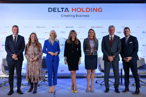 Bord direktora Delta Holdinga na prezentaciji godišnjih rezultata poslovanja 24.januara 2023. godine (Foto: Delta Holding)