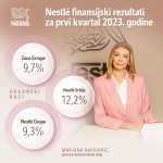 Nestle globalno beleži rast prodaje od 5,6% u prvom kvartalu 2023.