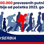 ER SRBIJA PREVEZLA MILION PUTNIKA OD POČETKA GODINE