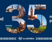Er Srbija prevezla više od 35 miliona putnika od oktobra 2013.godine od kada nosi ime Er Srbija