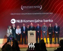 Prestižno priznanje SAM: NLB Komercijalna banka je društveno odgovorna kompanija godine