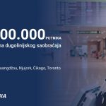 MILION PUTNIKA NA KRILIMA DUGOLINIJSKOG SAOBRAĆAJA: ER SRBIJA SLAVI ISTORIJSKI JUBILEJ