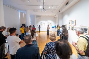 U subotu, 30. maja, u Galeriji Artget Kulturnog centra Beograda, svečano je zatvorena 21. Beogradska internacionalna nedelja arhitekture – BINA (Foto: Aleksandar Gazibara)