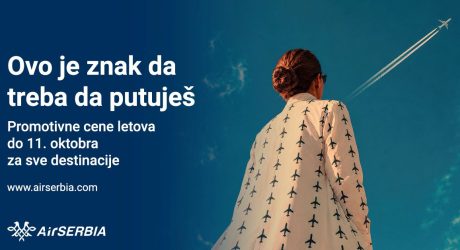 Er Srbija pokrenula promotivnu akciju za više od 100 destinacija